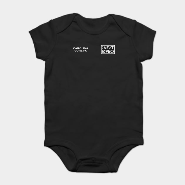 Carolina Soccer Baby Bodysuit by Timeless Chaos
